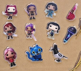 Přívěsky kpop demon hunters - 2