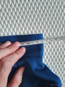 Královsky modrá kolová midi sukně Closet - 2