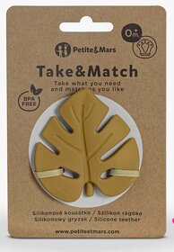 Petite&Mars kousátko silikonové TAKE&MATCH 0m+ - 2