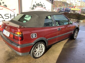 VW Golf 3 cabrio /2.0, 85 kW, AT, rok 1995/ po servisu+STK - 2