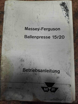 Lis na malé balíky Massey Ferguson MF15 - 2