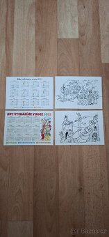 Čtyřlístek - Kalendáře + Pohledy - 2