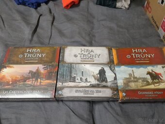 Hra o trůny LCG (karetní) - 3velké/25malých rozšiřen SLEVA - 2