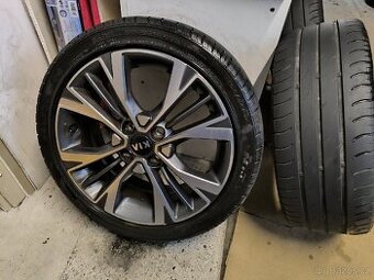 Alu kola Kia Picanto 4x100 r16 Originál, pneu 195/45/16 - 2