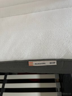 Prodám matrace 180x200 IKEA Morgedal – pěnové, tvrdší typ - 2
