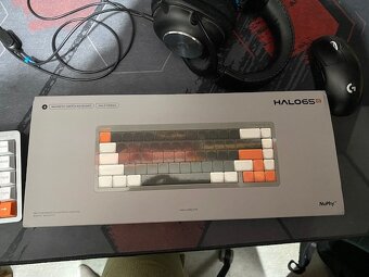 Wooting killer Nuphy Halo65 HE magneticke spinace - 2