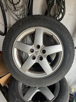 Sada alu kol + pneumatik 205/60 R16 – Peugeot - 2