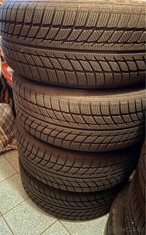 Alu kola R17 5x112 včetně zimních pneu. Top stav - 2
