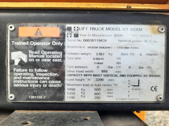 VZV - HYSTER H,50XM - 2