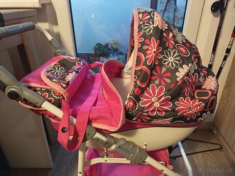Kočárek na panenky se židličkou - 2