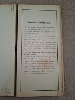 Seznam náhradních dílů Jawa 500 OHV Rumpál - 2