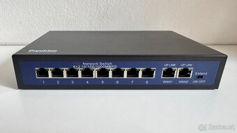 8portový PoE switch pro IP kamery - 2