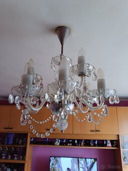 Křišťálový lustr 9 ramenný - 2
