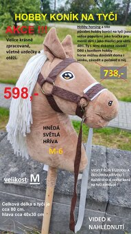 HOBBY HORSE - velikost M - 2