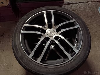 Prodám ALU kola 5x112 R17 + pneu - 2