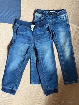 Džíny vel.4-5 let,zn.M&S a H&M - 2
