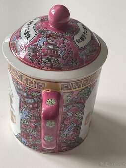 Dušičkový porcelánový hrnek - 2