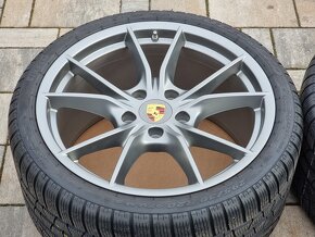 originál alu PORSCHE 911 991.2 = 8,5 a 11x20" 5x130 s pneu - 2