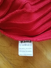 Dámská čepice Kama červená nenošená - 2