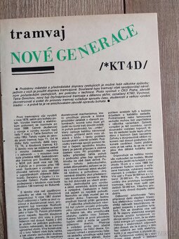 Tramvaj KT4D Tatra ČKD Praha - 2