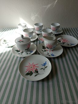 Čínský porcelán, orchidejový set - 2