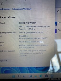 notebook acer one ZHG - 2