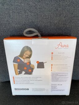 Šátek ERGOBABY AURA WRAP Coral Dots - NOVÝ - 2