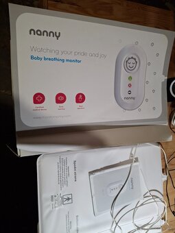 Monitor dechu Nanny BM-02 - 2 podložky plně funkční - 2