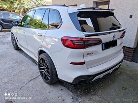 Spoiler na kufr pod sklo - BMW X5 - E70/F15/G05 - černý lesk - 2