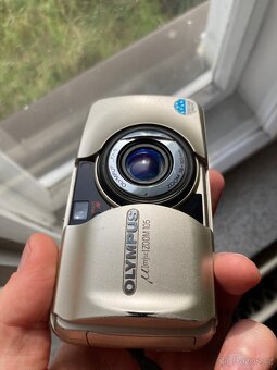 Olympus Mju Zoom 105 - plně funkční + baterie - 2