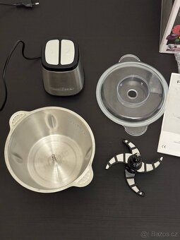 Multifunkční mixér sekáček Profi Cook PC-MZ 1227 500W nerez - 2