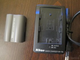Nikon MH-18a nabíječka + baterie EN-EL3a - 2