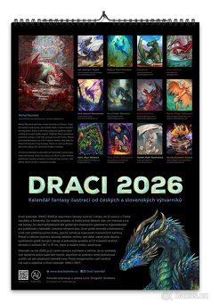 Dračí kalendář: DRACI 2026 - 2