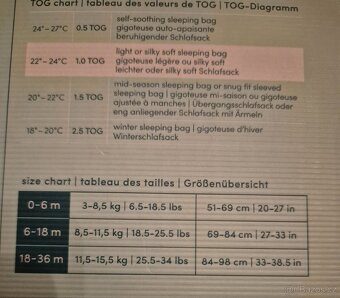 Spací pytel aden+anais 0-6měs. - 2