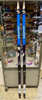 Běžky SALOMON RC7 Classic + vázání Polink/NNN, 180 cm - 2