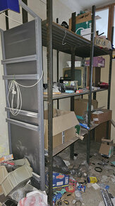 Regal kovovy,nastavitelny,rozebratelny - robustni - 2