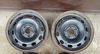 plechové disky 5x100 r14 - 2