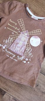 Dívčí tričko s dlouhým rukávem vel.80 - 2