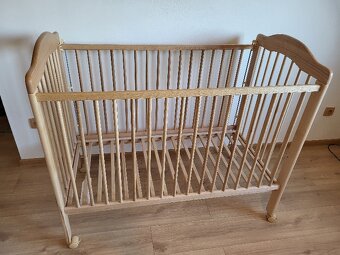 Dětská postýlka Scarlet Alek - Buk - 2