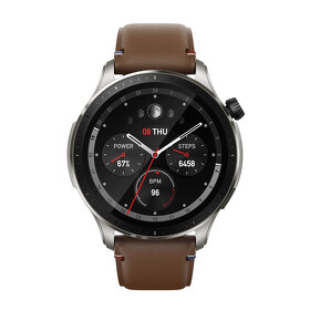 Nové hodinky Amazfit GTR 4 Vintage Brown Leather - 2