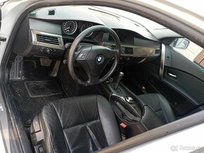 BMW e60 KOŽENÝ INTERIÉR sedačky - 2