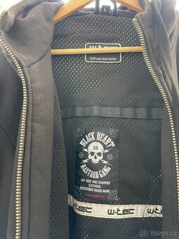Pánská mikina na motorku - W-TEC Black Heart. Velikost L - 2