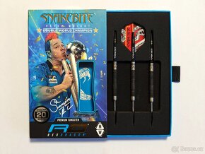Šipky Red Dragon Peter Wright Double WC SE Black - 20g - 2