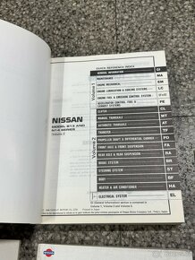 Servisní manuály Nissan Sunny N14 / 100NX B13 - 2