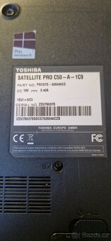 Toshiba satellite PRO C50--A-1C9 - 2