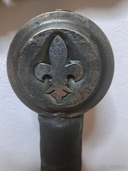 Středověký meč Fleur De Lis - 2