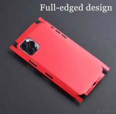 Apple Iphone 12 a 12 pro folie na celé tělo telefonu červená - 2