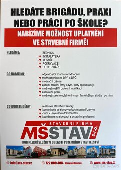 HLEDÁTE BRIGÁDU, PRAXI NEBO PRÁCI PO ŠKOLE? - 2