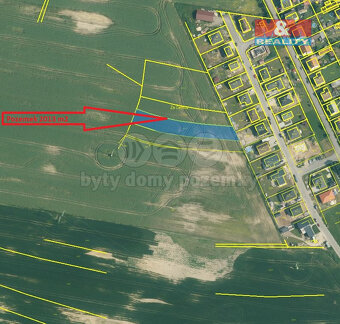 Prodej pole, 2013 m², Dívčice - 2