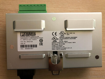 Průmyslový ethernet switch na DIN lištu - 2